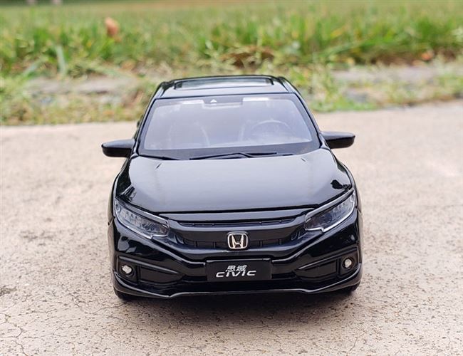 1:32 Honda Civic 19 mô hình xe hợp kim 6 cửa mô phỏng âm thanh và ánh sáng kim loại trang trí bộ sưu tập xe hơi đồ chơi - Chế độ tĩnh