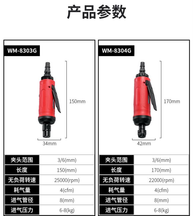 Máy mài khí nén Weimar Máy mài và đánh bóng tốc độ cao Dụng cụ mài mòn đa chức năng Máy mài khắc bằng khí nén cấp công nghiệp - Công cụ điện khí nén