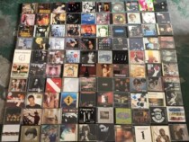 The whole box of CD European and American pop rap country folk songs and so on about 100 pieces of packaging do not repeat random delivery