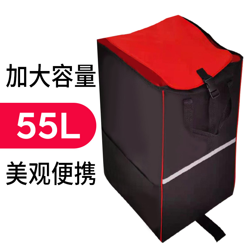Shopping bag large-capacity folding cabbage to buy grocery cart small cart Oxford cloth supermarket trolley cart