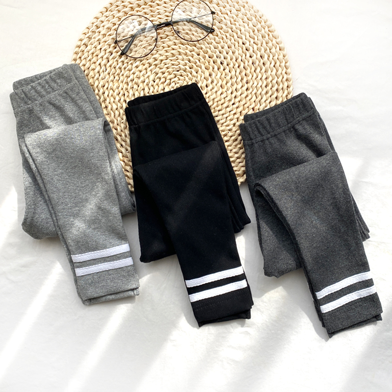 Girls punched pants and pants wear spring and autumn thin children's sweatpants 2022 new Yang Spring Clothes