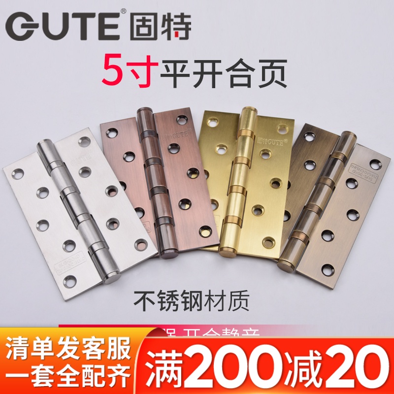Goodt 5 inch room door door to the interior silent bearing stainless steel folding door hinge solid wood door thickness page