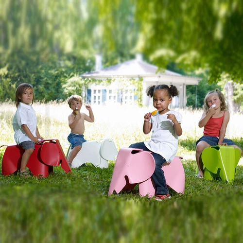 Ins Nordic Style Декоративный творческий стул слона для обувного табурета Слон Симпатичный детский детский стул детского сада