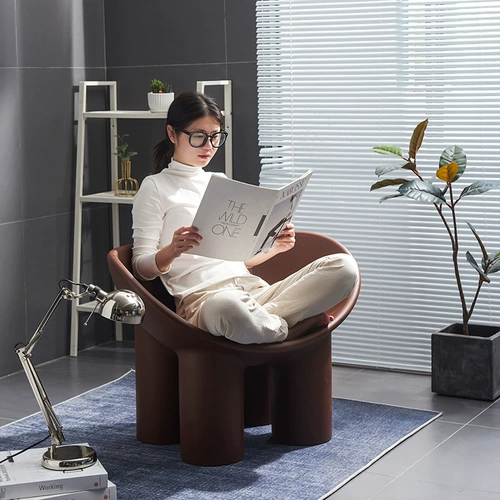 Стулья ноги слона скандинавский дизайнер Single Simple Creative Ins -Creating Red Animal Стул стул балкон -стул слона