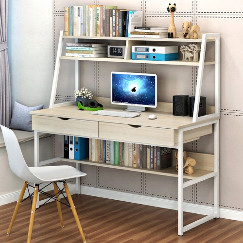 Computer desk Desktop desk Home desk Clearance Bookshelf desk combination Second-hand price New office desk