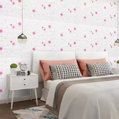 Wallpaper self-adhesive waterproof moisture-proof foam brick 3d three-dimensional wall sticker Wallpaper Self-adhesive waterproof scrubbable wall decoration