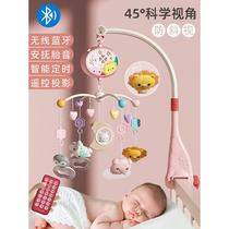 Bedside baby toy hanging ring childrens wind chime cradle toy bed clip baby bed pendant rotating hanging