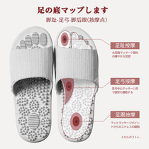 Japanese foot point massage non-slip sandal shoes women Summer home indoor couple a pair of bathroom Bath men