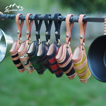 Mountain soul Mountain soul hand-made SOTO igniter three-layer inlaid leather lighter case