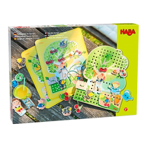 German HABA baby threading rope crow orchard threading board game 2-3 years old large particle male educational early education toy