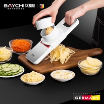 German stainless steel grater Household potato shredder Multi-function grater Kitchen wire cutting artifact