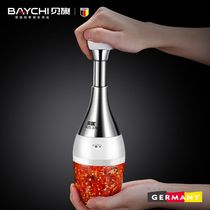 German garlic artifact Manual pounding garlic press minced garlic device Mini small whipping chela minced garlic shredder