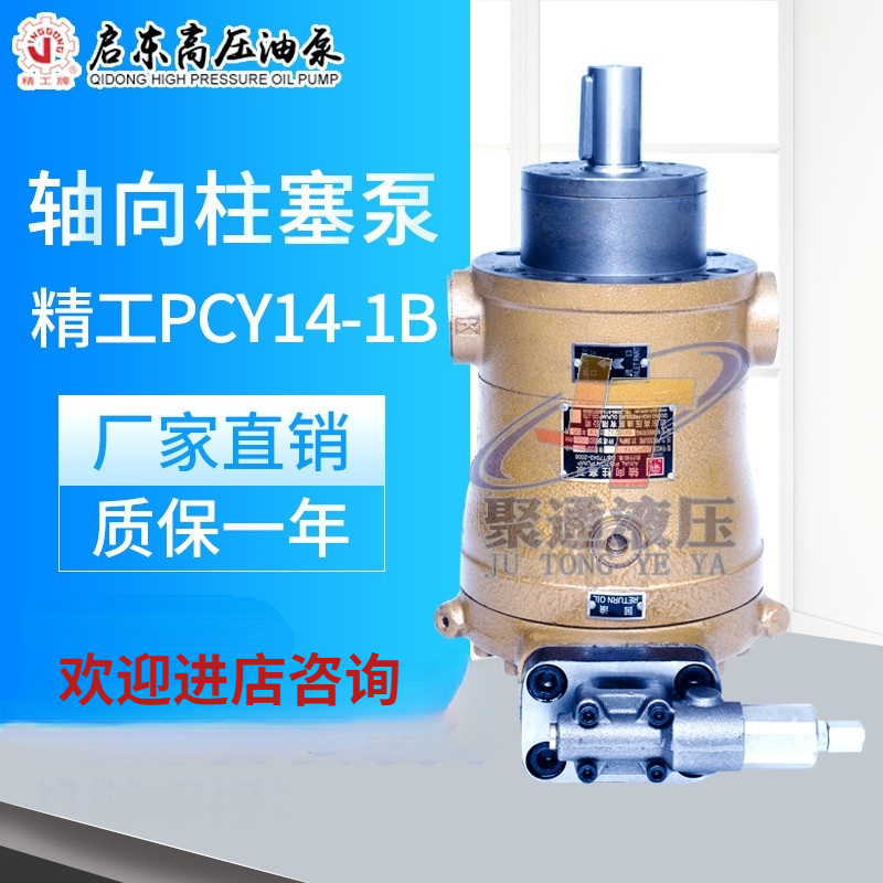 Jiangsu Qidong High Pressure Oil Pump Factory Seigong Brand 16PCY14-1B Axial Piston Pump PCY Constant Pressure Variable Oil Pump