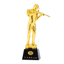 Shooting trophy creative thumb five-pointed star corporate award honor competition medal gold-plated trophy series