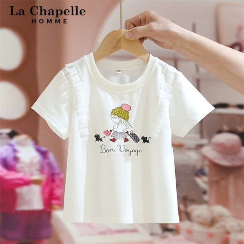 Футболка с коротким рукавом, летняя детская летняя одежда, детская одежда