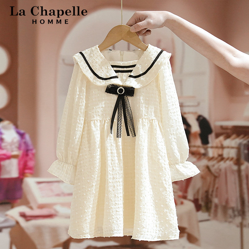 Lashabelle children's clothing girl's spring loaded with small balsamic wind 2022 spring autumn season new trendy foreign children