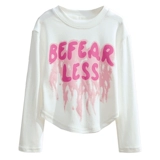 Детский демисезонный утепленный приятный телу короткий лонгслив, детская одежда