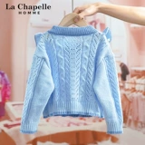 Трикотажный свитер, тонкий кардиган, детская куртка, детская одежда, осенний