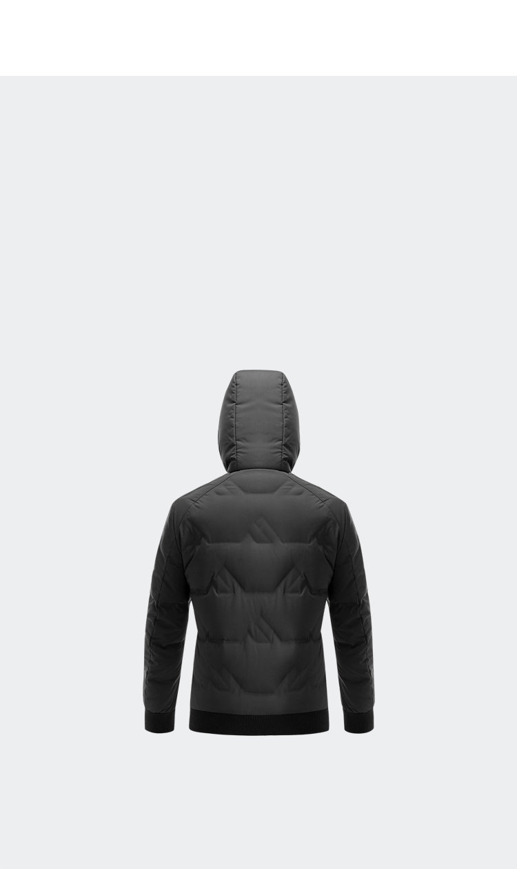 HLA/海澜之家 男士连帽运动型羽绒服 图10