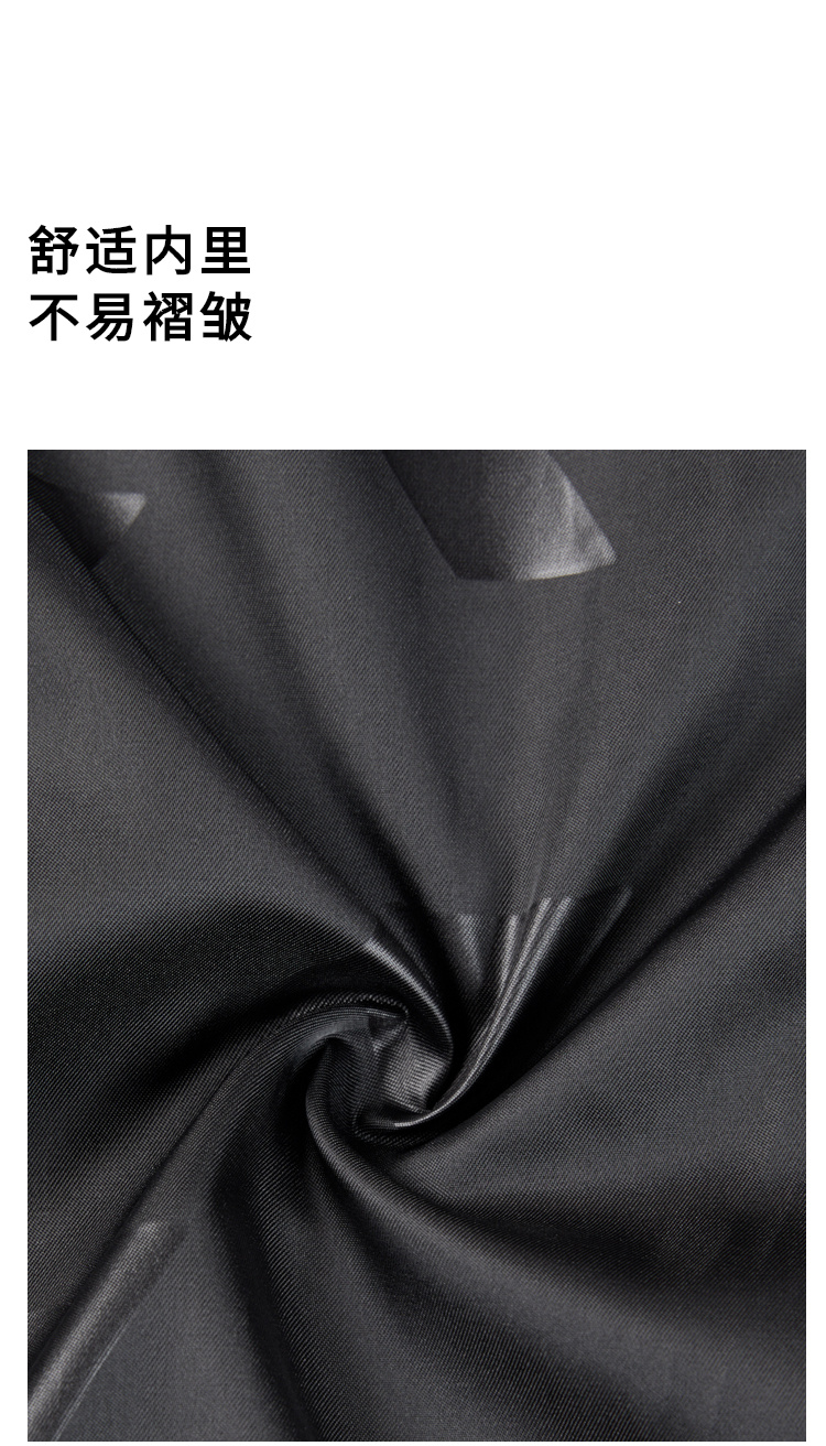 HLA/海澜之家 男士无帽立领款 中长款羽绒服 图3