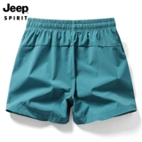 Jeep, спортивный джип, летние шорты для отдыха, тонкие шелковые быстросохнущие штаны для спортзала, для бега