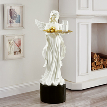 Greeting Pennsylvania Angel Floor Swing Piece Eu Style Living Room Sofa Side A Few Large Containing TV Cabinet Next To Home Decoration Goods