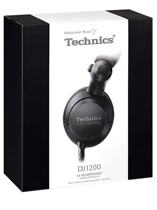 Technics Panasonic RP-DJ1200 headphones new EAH Japanese original head-mounted DJ monitoring headphones
