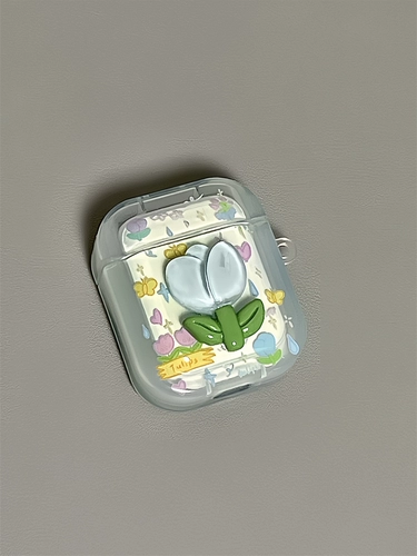 Apple, совместимые наушники, синий защитный чехол, трехмерный браслет, bluetooth, 2