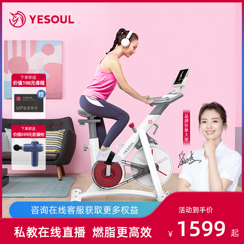 YESOUL wild beasts S1 fitness car home fitness car indoor mute equipment sports pedalling bike