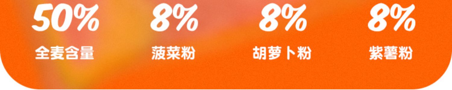 麦果岛低脂代餐全麦面包彩虹吐司