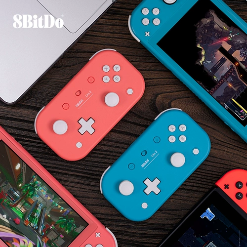 8bitdo Lite 2 Тонкий беспроводной Bluetooth-контроллер Вибропереключатель корпуса OLED-игровая консоль Android Genshin Impact Raspberry Pi Dual Shadow Wonderland Zelda Link Mario 8bitdo