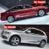 decal dán xe ô to Dành riêng trong GE Shitu Sửa đổi vòng eo Sticker Sticker, Split Personaly Creative Car Sticker logo của các hãng xe hơi tem xe oto 4 chỗ 