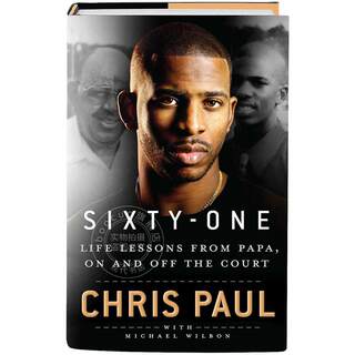 In stock 61 chris paul's autobiography and memoirs original english version nba star chris paul cp3 grandfather's life lessons sixty-one life lessons from papa on and off the c
