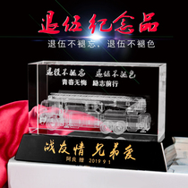  Veterans souvenirs customized to send comrades creative high-end practical mementos high-end veterans party gifts