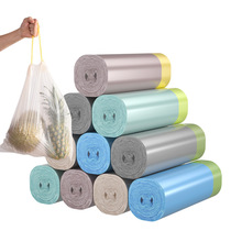 Black garbage bag household thickening hand - held large disposable waste plastic bag dormitory for students