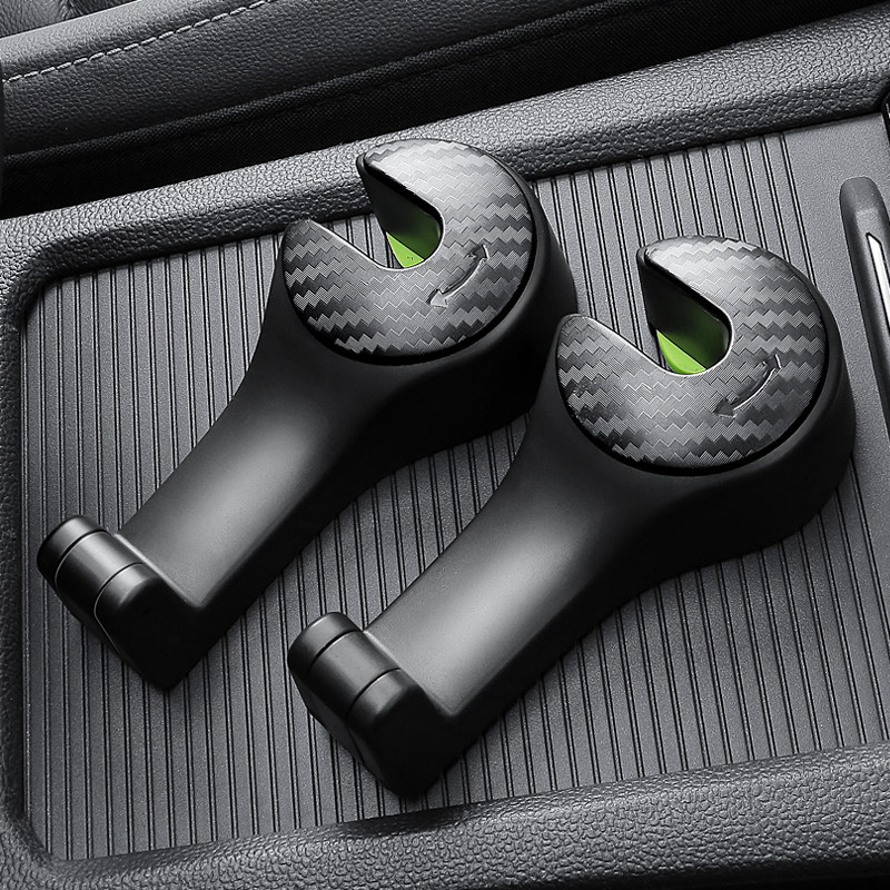 Car seat back multifunction rear phone frame backseat Backrest Creativity Small Hook On-board Invisible Hook