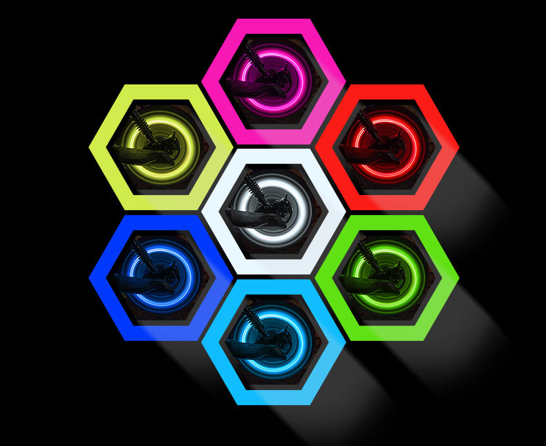 Electric Vehicles, Motorcycles, Cars, Bicycles, Colorful Wheel Hub Lights, Tire Lights, Valve Flash Lights, Ambient Lights