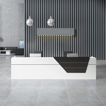 Company Reception Desk Reception Desk Clothing Store Clothing Store Cashiers Beauty Advisory Desk Plate Front Office Desk Desk