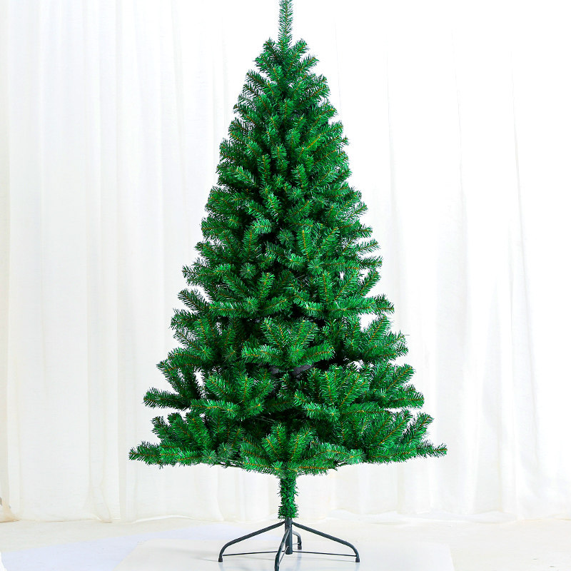 Christmas tree 1 2 1 5 1 8 2 1 2 4 3 meters household naked tree simulation tree Green Christmas decorations