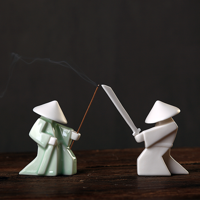 The Grand Guest Line Creative Ceramics Tea Darling line Incense Stick scents Incense Stove Home Tea Table Boutique Furnishing Zen of New Chinese 