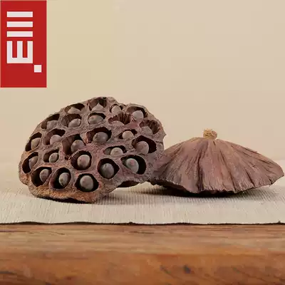 Sanshantang natural lotus tea pet lotus tea ceremony ornaments boutique Zen creative tea table dry flower decoration tea play