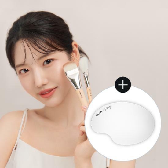South Korea Fillimilli Blush Pink Bottom Shades Brush S Type Brush Head 826886 Upper Makeup Service Post Good Operation Softness-Taobao