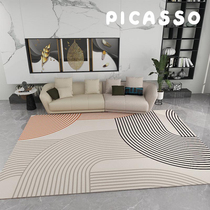 Living room Carpet ground mat Tea Blanket Carpet Nordic Ins Bedrooms Full Bunk Bed Side Carpet Line Series