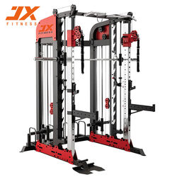 Junxia JX-SM3500 Gantry Frame All-in-One Smith Machine + Bench + Olympic Rod +150kg Barbell Sheet