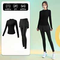 Черный лонгслив, комплект