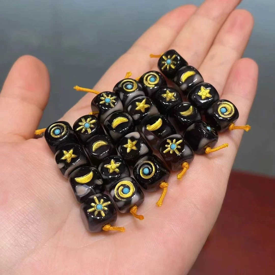 星辰天珠 藏传天地星辰天珠，神秘力量的守护者🔮 你值得拥有吗？-手饰