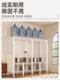 Clothes rack floor-standing bedroom cloakroom open perforated plate metal wardrobe simple installation-free 2025 new style