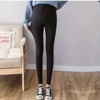 Черный чистый цвет с высокой талией пружина и осень [одиночная часть одной части