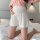 孕妇短裤夏季薄款外穿冰丝安全裤防走光宽松大码休闲打底裤子夏装