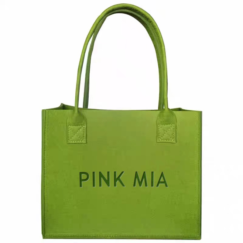 Simple and environmentally friendly material felt bag handbag [CNHB]